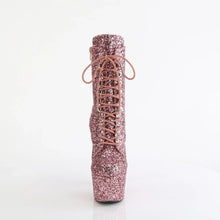 Load image into Gallery viewer, Tacones Pleaser ADORE-1020GWR Oro Rosa Purpurina