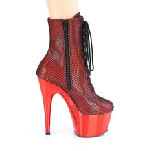 Carregar imagem no visualizador da galeria, Tacones Pleaser ADORE-1020HFN Rojo Holo Cromo