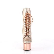 Cargar imagen en el visor de la galería, Tacones Pleaser ADORE-1020HM Oro Rosa Holo