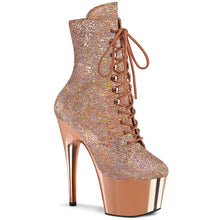 Cargar imagen en el visor de la galería, Tacones Pleaser ADORE-1020HM Oro Rosa Holo