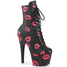 Cargar imagen en el visor de la galería, Tacones Pleaser ADORE-1020KISSES Negro Piel Sintética
