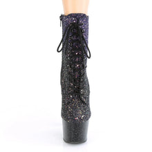 Cargar imagen en el visor de la galería, Tacones Pleaser ADORE-1020OMBG Morado Purpurina Negro