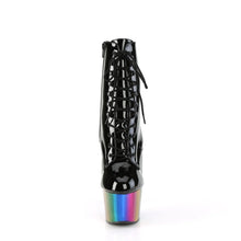 Load image into Gallery viewer, Tacones Pleaser ADORE-1020RC Negro Charol Rainbow