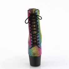 Carregar imagem no visualizador da galeria, Tacones Pleaser ADORE-1020RS Rainbow Negro Mate