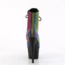 Carregar imagem no visualizador da galeria, Tacones Pleaser ADORE-1020RS Rainbow Negro Mate