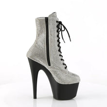 Carregar imagem no visualizador da galeria, Tacones Pleaser ADORE-1020RS Plata Black Mate