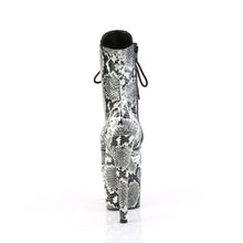 Cargar imagen en el visor de la galería, Tacones Pleaser ADORE-1020SPWR Negro Snake Print