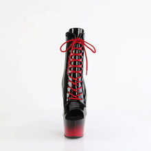 Cargar imagen en el visor de la galería, Tacones Pleaser ADORE-1021BR-H Negro Charol Rojo