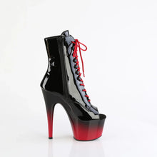 Cargar imagen en el visor de la galería, Tacones Pleaser ADORE-1021BR-H Negro Charol Rojo
