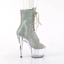Cargar imagen en el visor de la galería, Tacones Pleaser ADORE-1021C-RS Plata Transparente