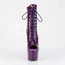 Cargar imagen en el visor de la galería, Tacones Pleaser ADORE-1021GP Morado Purpurina Charol