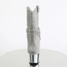 Cargar imagen en el visor de la galería, Tacones Pleaser ADORE-1029CHRS Plata Cromo