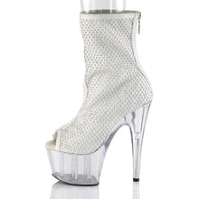 Carregar imagem no visualizador da galeria, Tacones Pleaser ADORE-1031GM Blanco Fabric Transparente