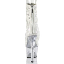 Carregar imagem no visualizador da galeria, Tacones Pleaser ADORE-1031GM Blanco Fabric Transparente