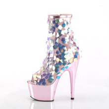 Load image into Gallery viewer, Tacones Pleaser ADORE-1031SSQ Iri.opal Sequin B.rosa