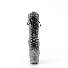 Cargar imagen en el visor de la galería, Tacones Pleaser ADORE-1040GR Negro Purpurinas Matching