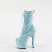 Cargar imagen en el visor de la galería, Tacones Pleaser ADORE-1040GR B. Azul Purpurinas