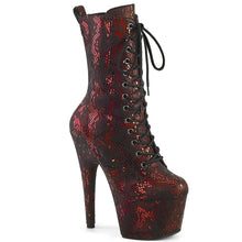 Carregar imagem no visualizador da galeria, Tacones Pleaser ADORE-1040SPF Rojo Snake Print