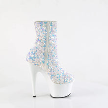 Cargar imagen en el visor de la galería, Tacones Pleaser ADORE-1042SQ Blanco Sequins
