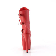Load image into Gallery viewer, Tacones Pleaser ADORE-1043 Rojo Piel Sintética