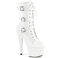 Carregar imagem no visualizador da galeria, Tacones Pleaser ADORE-1043 White Piel Sintética