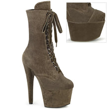 Load image into Gallery viewer, Tacones Pleaser ADORE-1045VEL Khaki Velvet