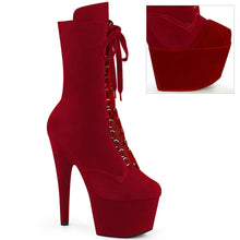 Cargar imagen en el visor de la galería, Tacones Pleaser ADORE-1045VEL Rojo Velvet