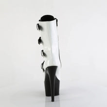 Load image into Gallery viewer, Tacones Pleaser ADORE-1046TT Blanco Holo Charol