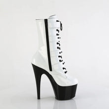 Load image into Gallery viewer, Tacones Pleaser ADORE-1046TT Blanco Holo Charol
