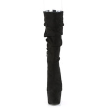 Cargar imagen en el visor de la galería, Tacones Pleaser ADORE-1061 Negro Faux Suede
