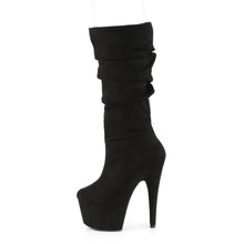 Cargar imagen en el visor de la galería, Tacones Pleaser ADORE-1061 Negro Faux Suede