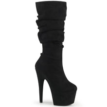 Cargar imagen en el visor de la galería, Tacones Pleaser ADORE-1061 Negro Faux Suede