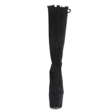 Cargar imagen en el visor de la galería, Tacones Pleaser ADORE-2008 Negro Stretch Faux