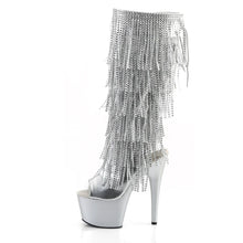 Cargar imagen en el visor de la galería, Tacones Pleaser ADORE-2024RSF Plata Pu Mate