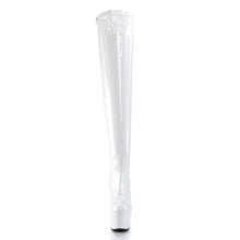 Carregar imagem no visualizador da galeria, Tacones Pleaser ADORE-3000 Blanco Str Charol