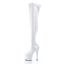 Carregar imagem no visualizador da galeria, Tacones Pleaser ADORE-3000 Blanco Str Charol