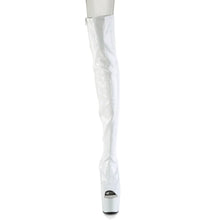 Cargar imagen en el visor de la galería, Tacones Pleaser ADORE-3011HWR Blanco Str. Holo