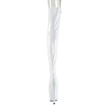 Cargar imagen en el visor de la galería, Tacones Pleaser ADORE-3011HWR Blanco Str. Holo