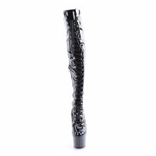 Cargar imagen en el visor de la galería, Botas Pleaser ADORE-3014 - Negro Charol Elástico