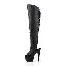 Cargar imagen en el visor de la galería, Tacones Pleaser ADORE-3019 Negro Piel Sintética