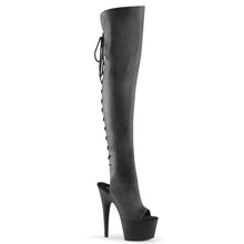 Cargar imagen en el visor de la galería, Tacones Pleaser ADORE-3019 Negro Piel Sintética