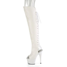 Carregar imagem no visualizador da galeria, Tacones Pleaser ADORE-3019 Blanco Piel Sintética
