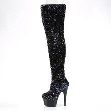 Cargar imagen en el visor de la galería, Tacones Pleaser ADORE-3020 Negro Seuqins