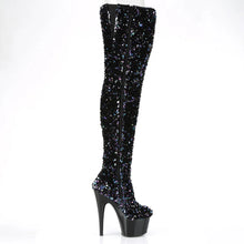 Cargar imagen en el visor de la galería, Tacones Pleaser ADORE-3020 Negro Seuqins