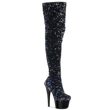 Cargar imagen en el visor de la galería, Tacones Pleaser ADORE-3020 Negro Seuqins