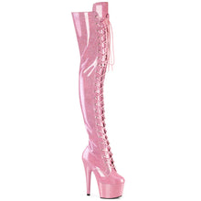Cargar imagen en el visor de la galería, Tacones Pleaser ADORE-3020GP B. Rosa Purpurina
