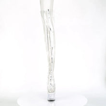 Carregar imagem no visualizador da galeria, Tacones Pleaser ADORE-3021 Transparente Plata