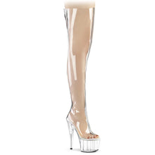 Carregar imagem no visualizador da galeria, Tacones Pleaser ADORE-3021 Transparente Plata
