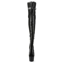 Load image into Gallery viewer, Tacones Pleaser ADORE-3025ML Negro Piel Sintética