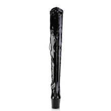 Cargar imagen en el visor de la galería, Tacones Pleaser ADORE-3063 Negro Str Charol